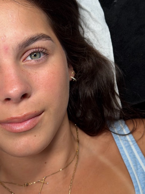 Korean brow lamination result