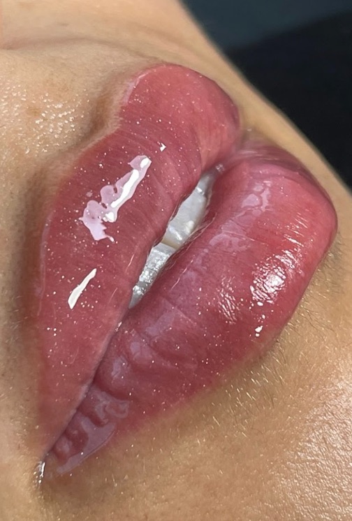 Lip HydraGloss result